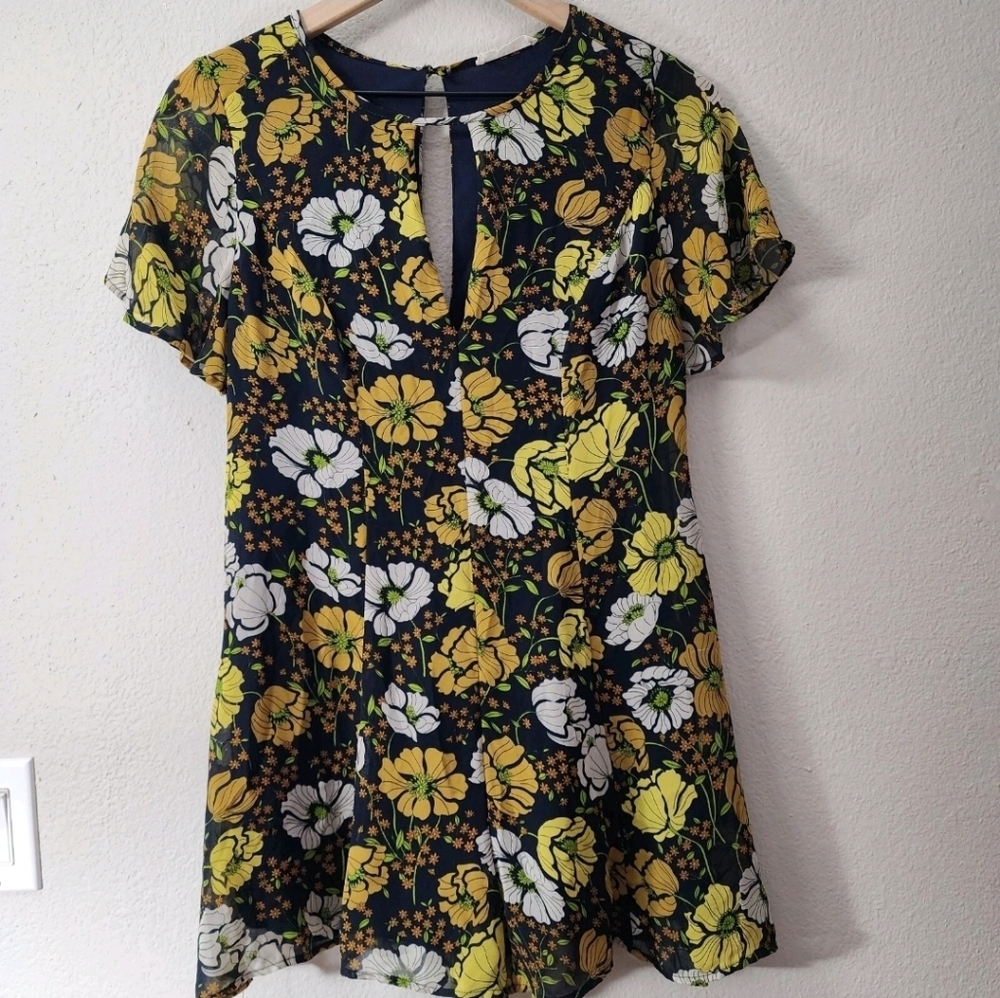 Lush • Floral Romper